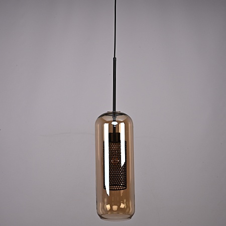 Подвесной Светильник Catch Amber Cylinder S D15 Imperiumloft 200986-26 - фото