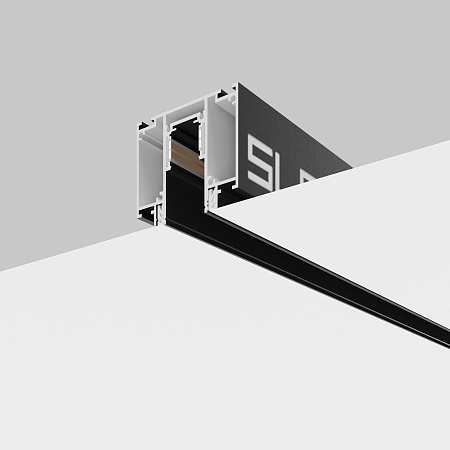 Трековая система Technical магнитная для натяжного потолка чёрная 150x150 TS-S-150-TR122-4-7W-DS-B