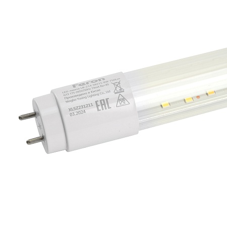 Лампа светодиодная Feron LB-214 G13 9W 175-265V 0,6м - фото