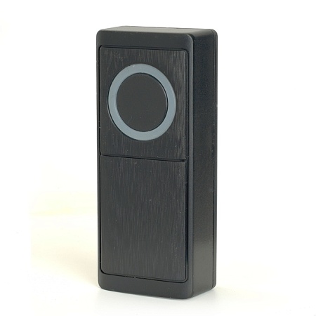 Звонок дверной беспроводной Feron E-379 Электрический 18 мелодий черный с питанием от батареек - фото