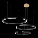 10025/3 Black Подвесной светильник LOFT IT Ring - фото
