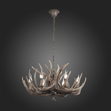 Люстра подвесная ST-Luce Серый E14 6*40W SL154.703.06 - фото