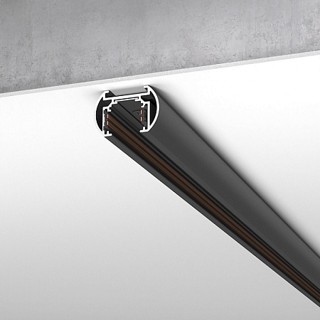 Шинопровод накладной черный 2 м Slim Magnetic 85133/00 - фото