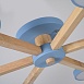 Потолочная Люстра Turna 6 Blue Imperiumloft 178338-26 - фото