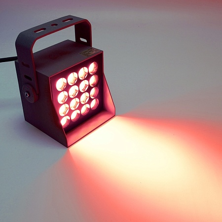 Светодиодный светильник ландшафтно-архитектурный Feron LL-897  AC220-240 25W красный IP66 квадрат - фото