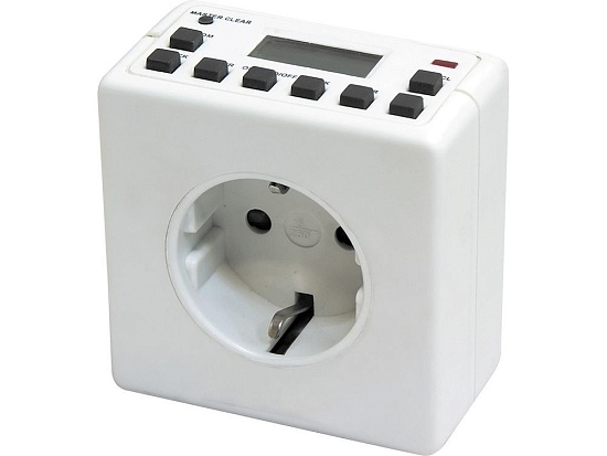 Розетка с таймером Feron TM21 недельная электронная мощность 3500W/16A - фото