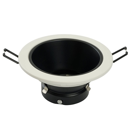 Светильник встраиваемый Feron DL3113 потолочный MR16 G5.3 белый + черный - фото