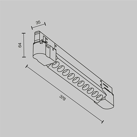 Трековый светильник Technical Points  TR195-3-10W4K-M-W - фото