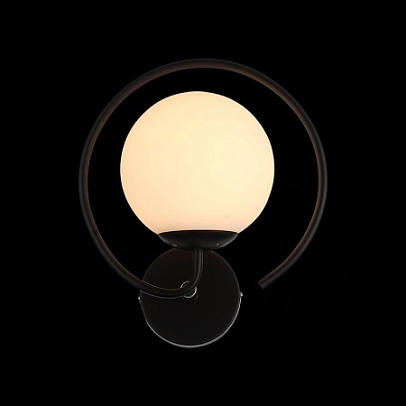 Светильник настенный Черный/Белый E27 1*60W SL418.401.01 - фото