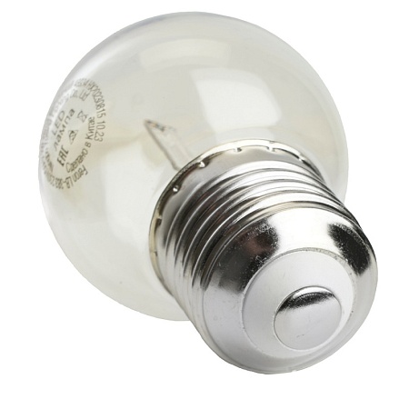 Лампа светодиодная Feron LB-383 Шарик прозрачный E27 2W 230V синий - фото