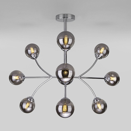 Подвесной светильник Eurosvet 30179 хром - фото