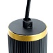 Светильник потолочный Feron ML1908 Barrel GATSBY levitation на подвесе MR16 35W, 230V, чёрный, античное золото 55*200 - фото