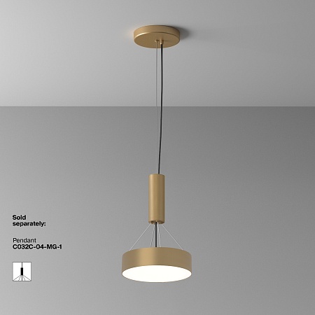 Потолочный светильник Technical Zon C032CL-24W4K-RD-MG - фото