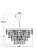 Подвесной светильник Maytoni Colonne MOD093PL-13BS - фото