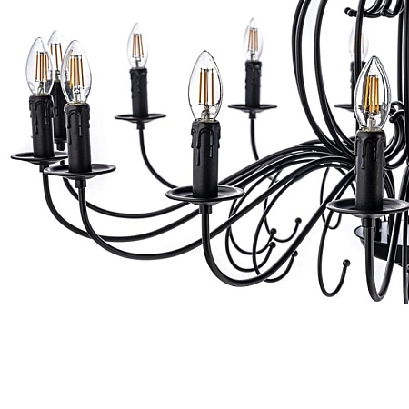 Подвесная люстра Arti Lampadari Amaro E 1.1.16 B - фото