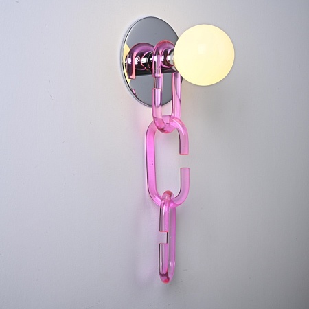 Настенный Светильник Chain Wall Розовый Imperiumloft 178090-26 - фото