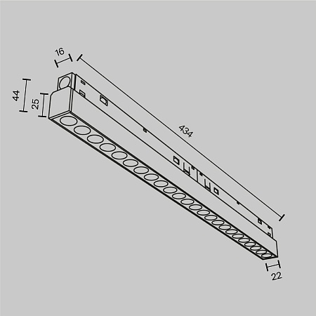 Трековый светильник Technical Points  TR031-4-24WTW-DD-W - фото