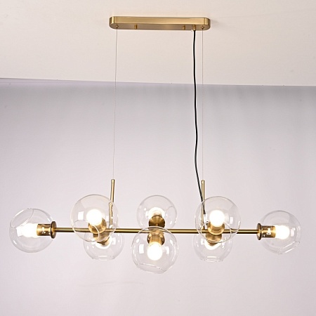 Люстра Staggered Glass Chandelier 8 Imperiumloft 107263-22 - фото