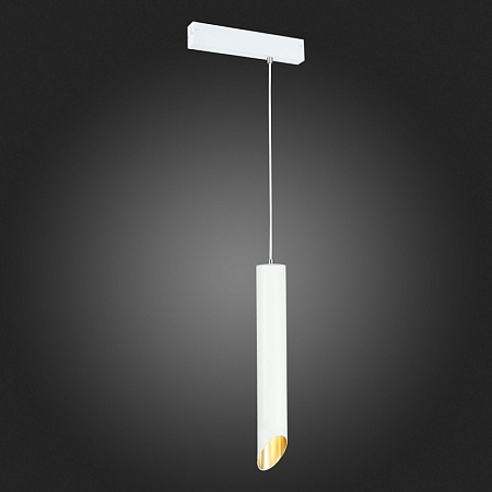 Св-к трек. Белый GU10 1*50W IP20 D60xH400 180-240V Без ламп ST508.513.01 - фото