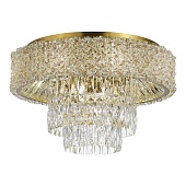 Светильник потолочный ST-Luce Латунь/Прозрачный, Янтарный E14 10*60W SL1637.302.10