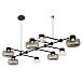 Светильник подвесной ST-Luce Черный/Дымчатый, Прозрачный LED 8*3W 3000K SL6005.403.08 - фото
