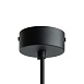 Светильник потолочный Feron ML1842 Barrel ECHO levitation MR16 35W, 230V, GU10, чёрный, с антибликовой сеточкой, на подвесе 1,7 - фото