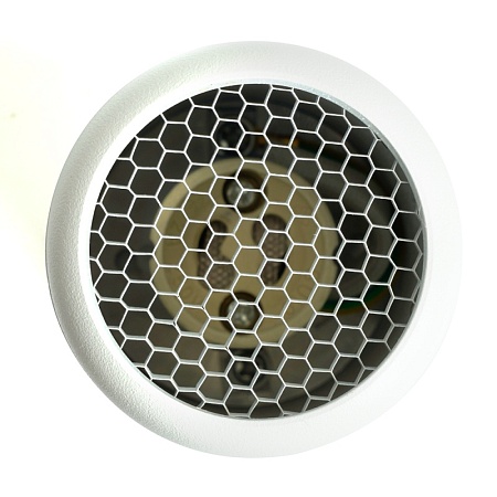 Светильник потолочный Feron HL364 Barrel ECHO 12W, 230V, GX53, белый, с антибликовой сеточкой - фото