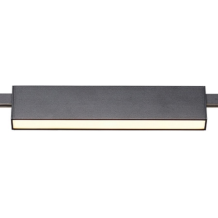 Магнитный трековый светильник FARM Черный LED 1*12W 3000K 576Lm Ra90 120 IP20 L232xW24x ST817.406.12 - фото