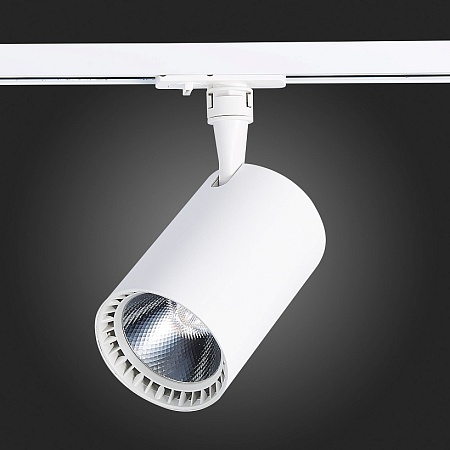 Св-к трек. Белый LED 1*30W 3000K 2 700Lm Ra≥90 36° IP20 L139xW89xH194 100-240V ST351.536.30.36 - фото