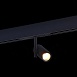 Магнитный трековый светильник Черный LED 1*8W 3000K 500Lm Ra>90 36° IP20 D42xH135 48VV ST808.436.08 - фото