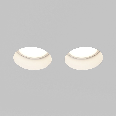 Встраиваемый светильник Technical DL123-GU10-02-W - фото