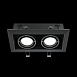 Встраиваемый светильник Technical Metal Modern DL008-2-02-B - фото