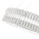 Светильник подвесной ST-Luce Хром/Прозрачный LED 1*87W 3000K SL6012.113.01 - фото