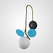Настенный Светильник Matisse Blue W Imperiumloft 201086-23 - фото