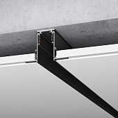Slim Magnetic Шинопровод встраиваемый черный (2м) 85087/00 85087/00 Elektrostandard