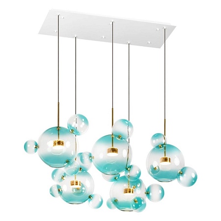 2027-S5 Blue Подвесной светильник LOFT IT Bolle - фото