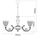 Люстра MW-Light Фелиция 114010308 - фото