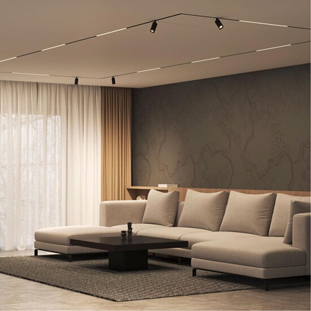 Магнитный трековый светильник Arte Lamp EXPERT SMART A5740PL-1BK - фото