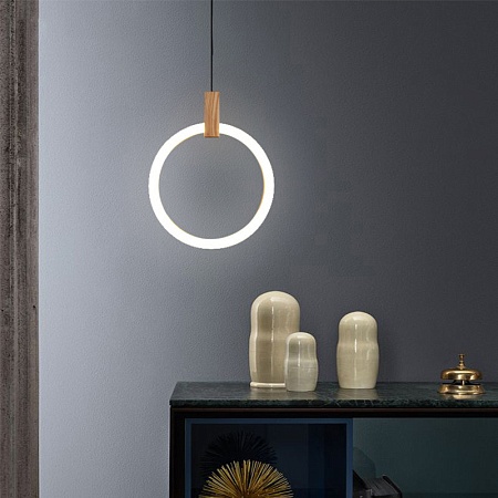 Подвесной Светильник Halo D20 Wood Imperiumloft 123403-22 - фото