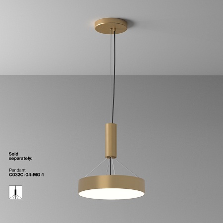 Потолочный светильник Technical Zon C032CL-36W4K-RD-MG - фото