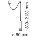 Подвесной светильник Technical P025PL-01W - фото