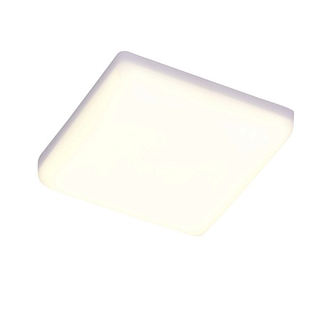 Св-к встр. Белый LED 1*8W 3000K 690Lm Ra80 120° IP20 L90xW90xH20 85-265V ST700.038.08 - фото