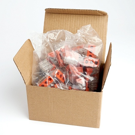 Клемма монтажная 3-проводная STEKKER  для 1-жильного проводника (с пастой), LD773-173-1 - фото