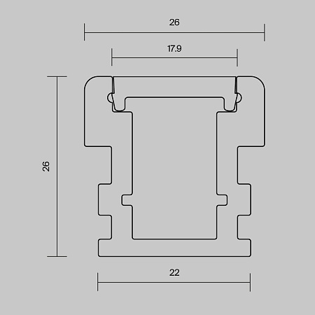 Профиль Led Strip 636016 - фото