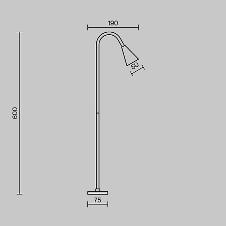 Ландшафтный светильник Outdoor O531FL-L3B3K - фото