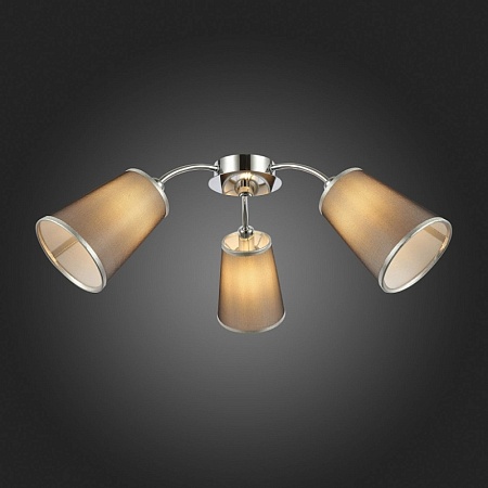 Светильник потолочный Хром/Черный E14 3*40W SLE103002-03 - фото