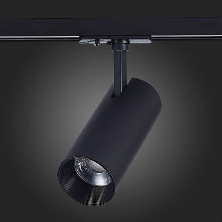 Св-к трек. Черный LED 1*15W 3000K 1 350Lm Ra≥90 36° IP20 L158xW65xH193 100-240V ST350.436.15.36 - фото