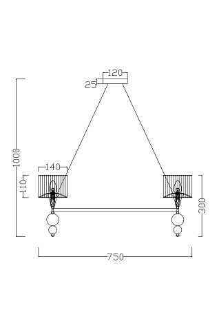 Люстра Freya FR5093PL-08CH - фото