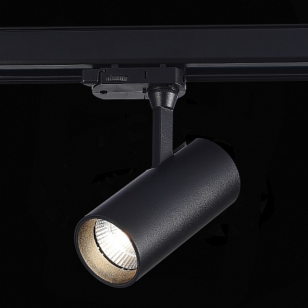 Св-к трек. Черный LED 1*10W 4000K 800Lm Ra>90 38° IP20 L130xW60xH195 165-265V ST661.446.10 - фото