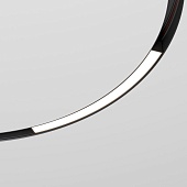 Slim Magnetic Трековый светильник для радиусного шинопровода 16W 4200K Planar чёрный Ø 800мм 85180/01 Elektrostandard